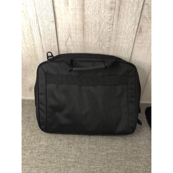 Targus Black Laptop Bag with Shoulder Strap & Lots of Pockets - Picture 5 of 5